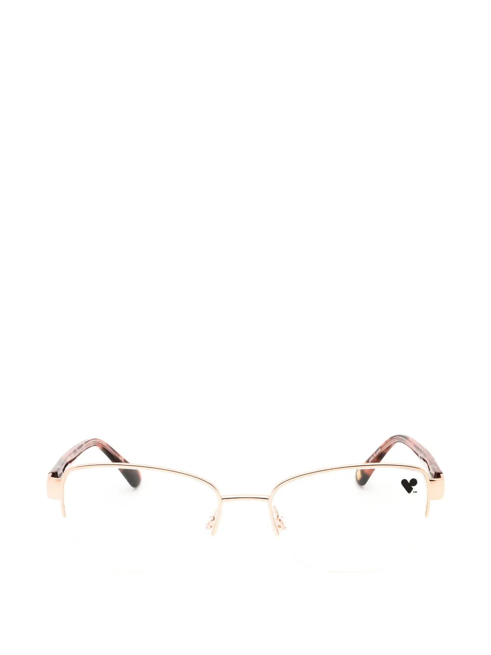ANNE KLEIN rectangle-frame glasses