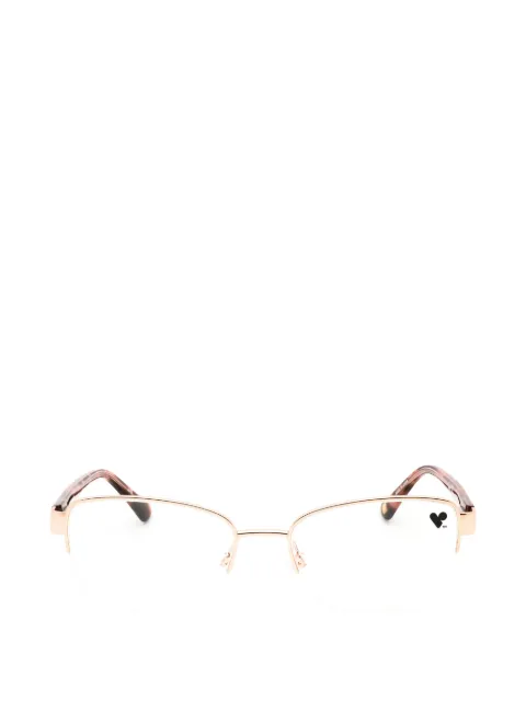 ANNE KLEIN Brille mit eckigem Gestell