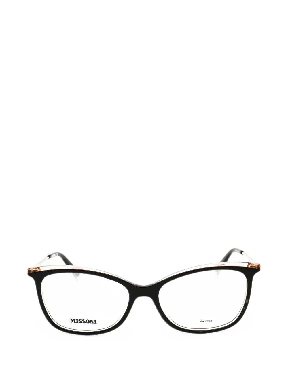 Missoni cat-eye frame glasses - Nero