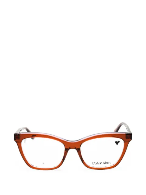 Calvin Klein cat-eye glasses