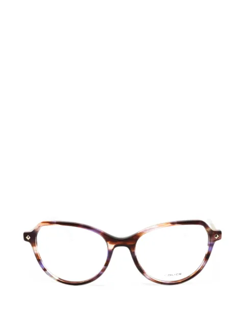 Police cat-eye glasses