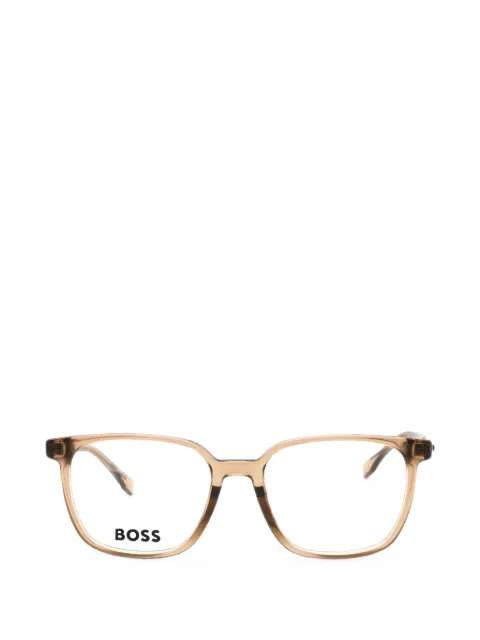 BOSS rectangle-frame glasses