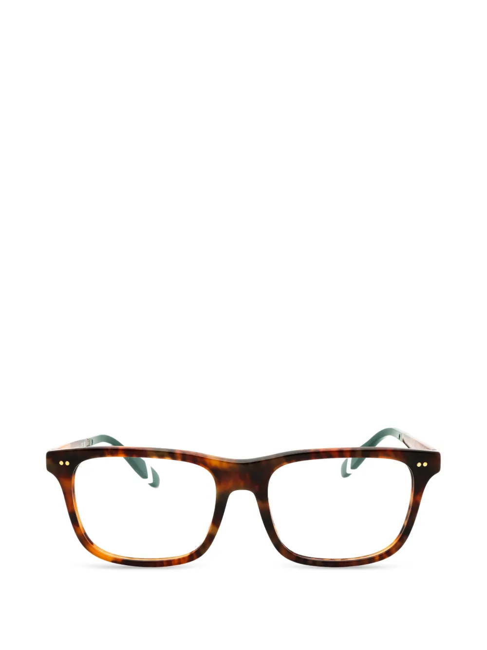 Polo Ralph Lauren rectangle-frame glasses - Marrone