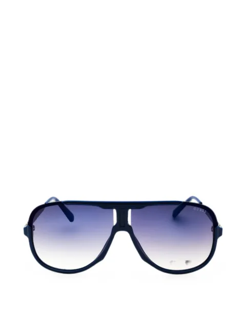 GUESS USA gradient-lens geometric-frame sunglasses