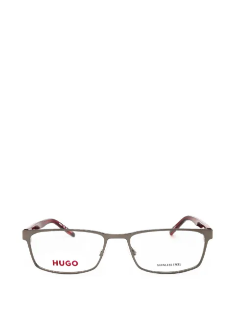 HUGO rectangle-frame glasses