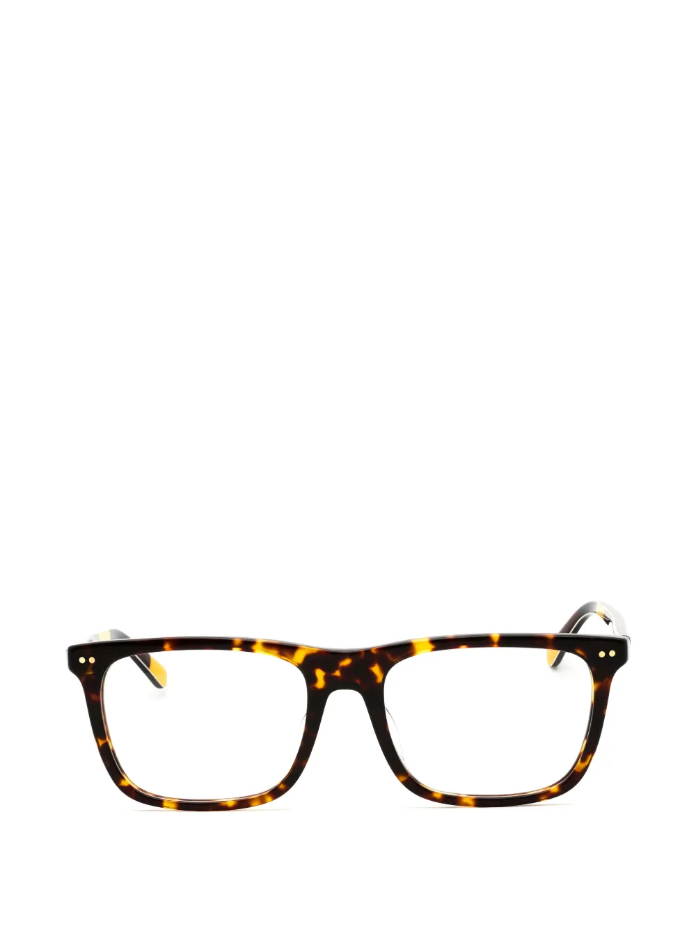 POLO RALPH LAUREN EYEWEAR tortoiseshell-effect rectangle-frame glasses