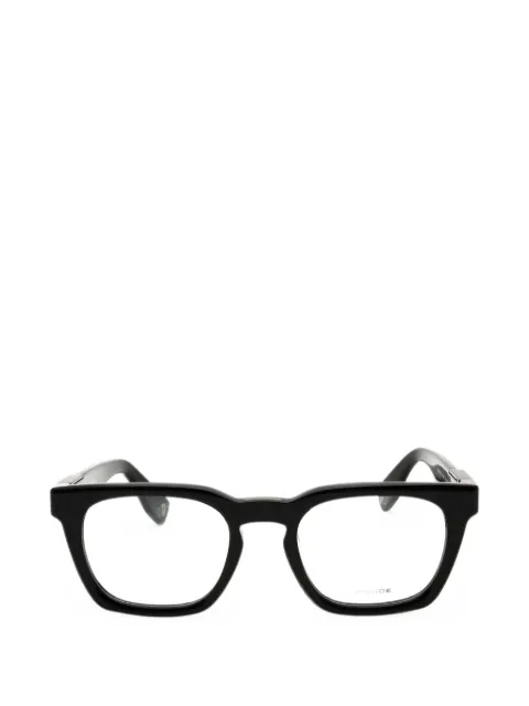 Police rectangle-frame glasses