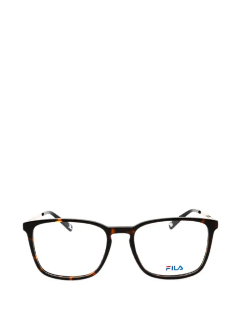 Fila 360 FLEX tortoiseshell-effect rectangle-frame glasses