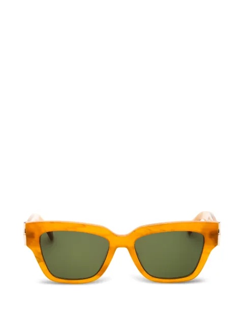 Longchamp lentes de sol con armazón rectangular