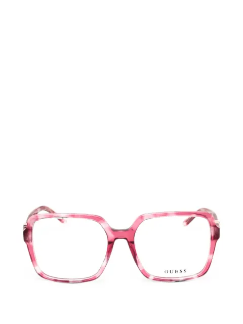 GUESS USA oversized square-frame glasses