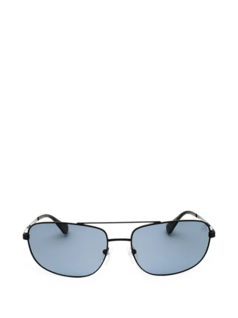 Timberland rectangle-frame metal sunglasses