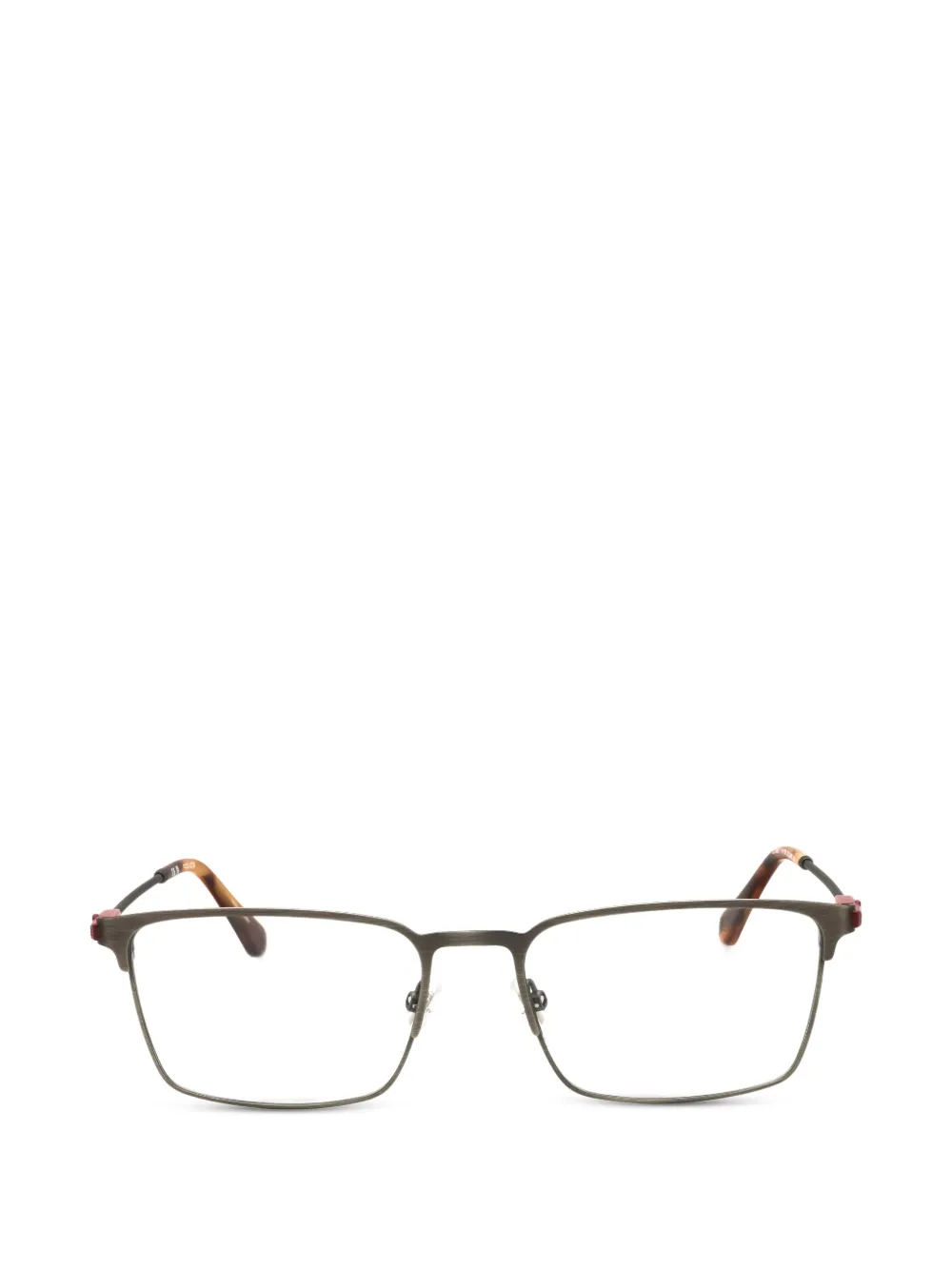 Police rectangle-frame glasses