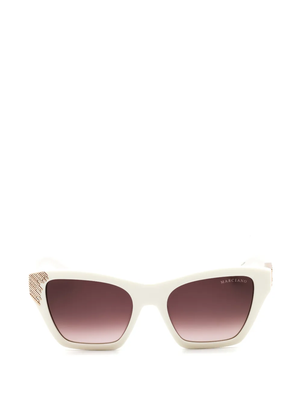MARCIANO by GUESS embellished rectangle-frame sunglasses