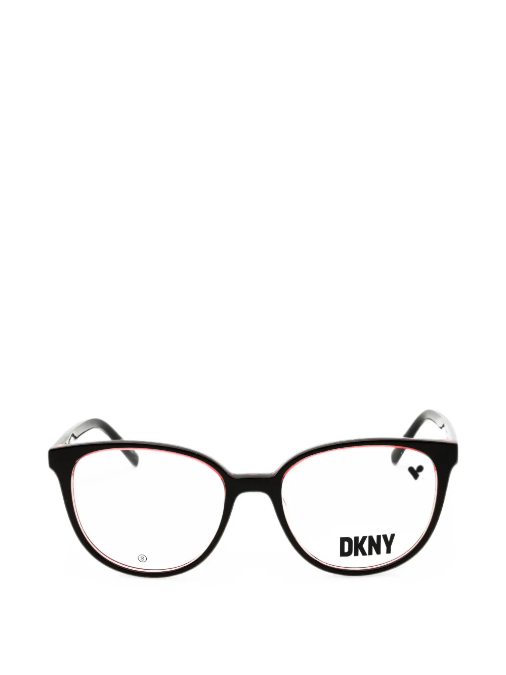 Dkny Round-frame Glasses In Black