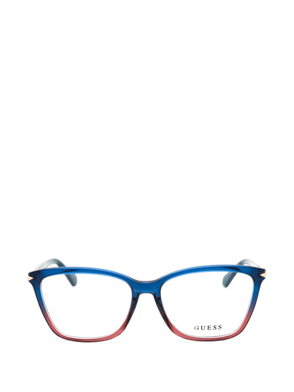 GUESS USA gradient-effect cat-eye glasses - Blu