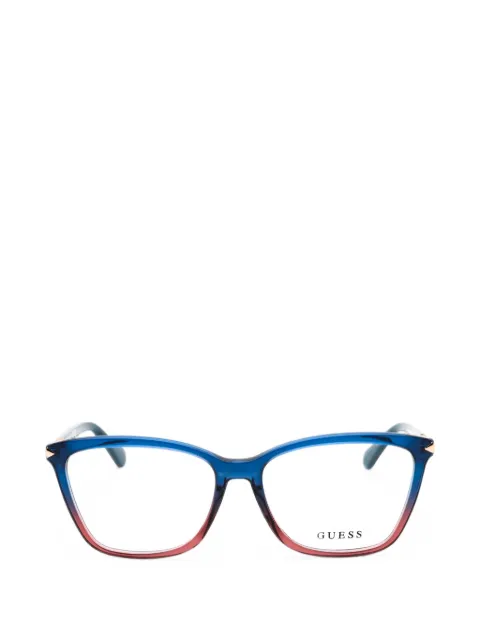 GUESS USA gradient-effect cat-eye glasses