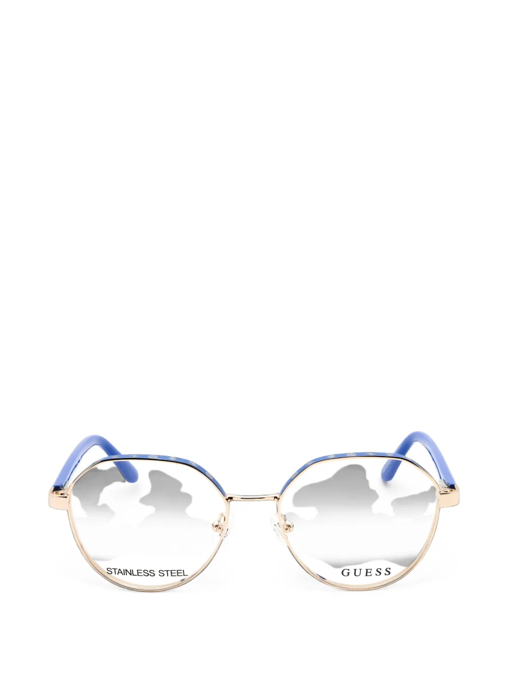 GUESS USA geometric-frame glasses - Rosa