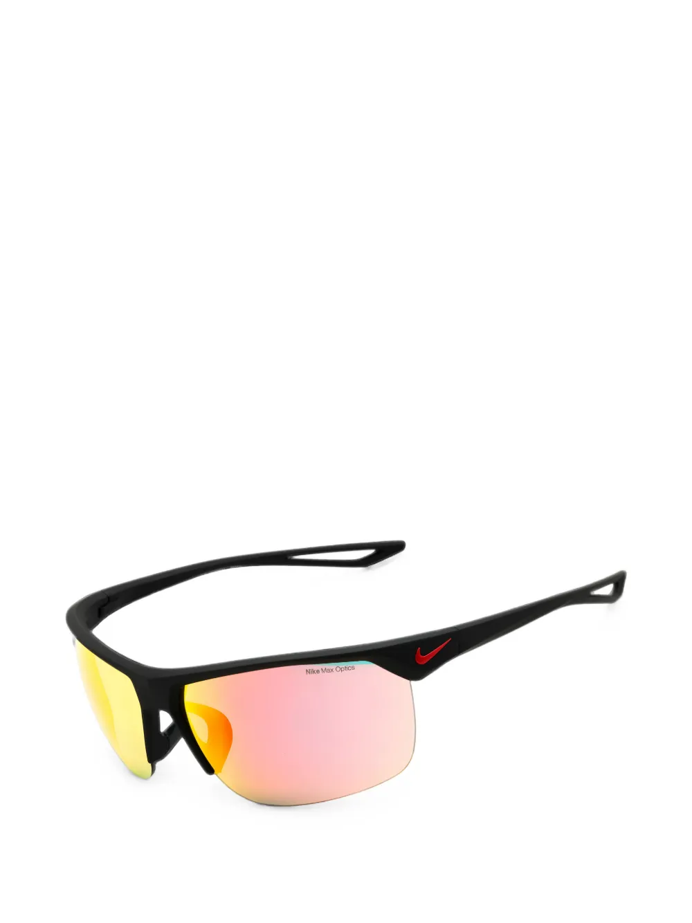 Nike Trainer rectangle-frame sunglasses Zwart