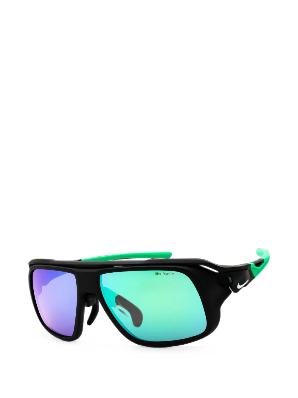 Nike Flyfree Soar oversized-frame sunglasses Zwart