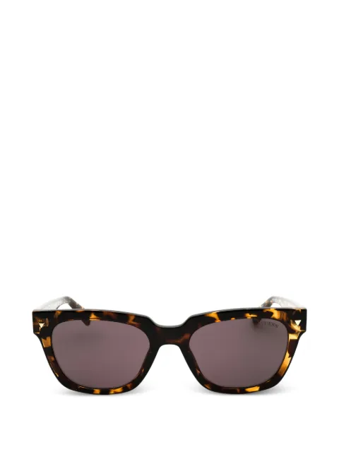 GUESS USA tortoiseshell-effect rectangle-frame sunglasses