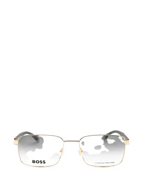 BOSS rectangle-frame glasses