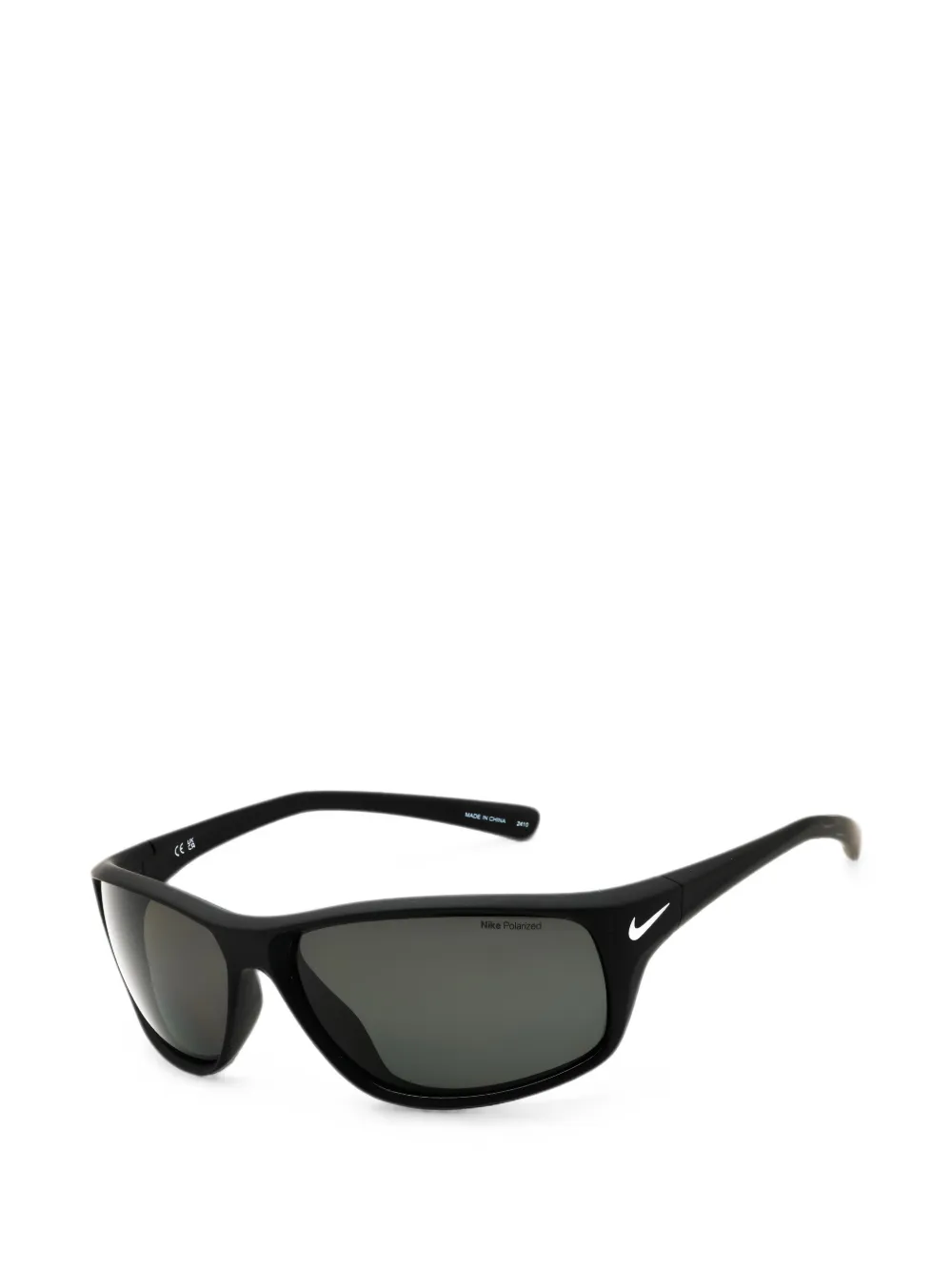 Nike Adrenaline rectangle-frame sunglasses Zwart