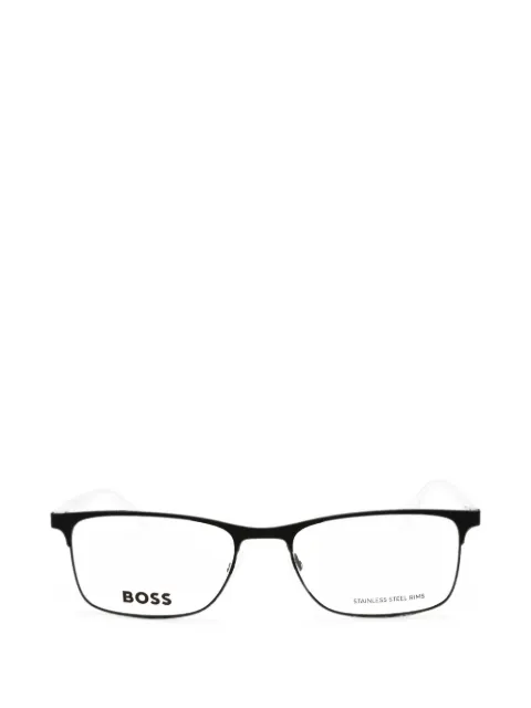 BOSS rectangle-frame glasses