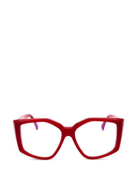 Max Mara gafas con montura geométrica