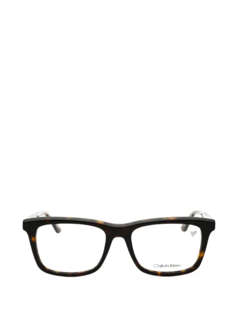 Calvin Klein rectangle-frame glasses