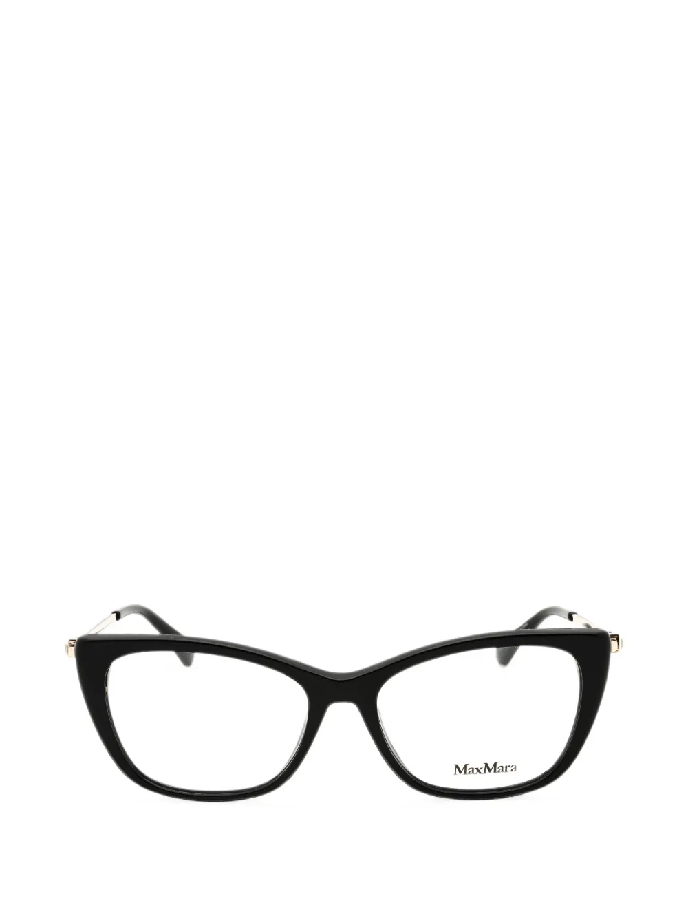 Max Mara Cat-eye-frame Glasses In Black