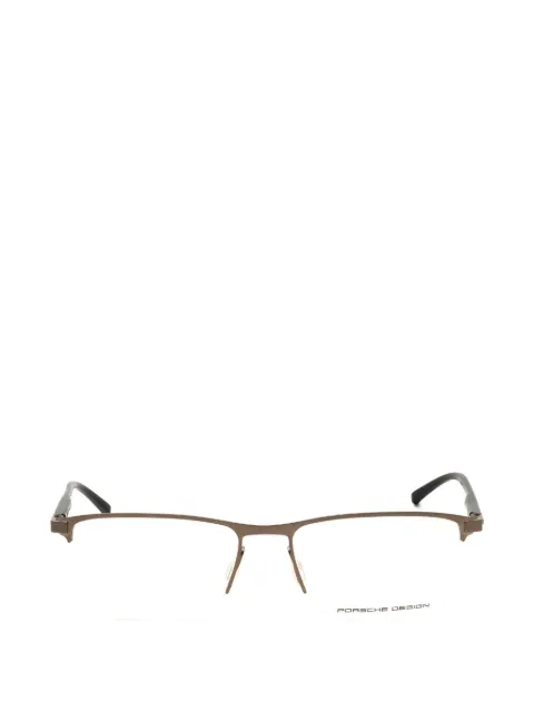 Porsche Design rectangle-frame glasses