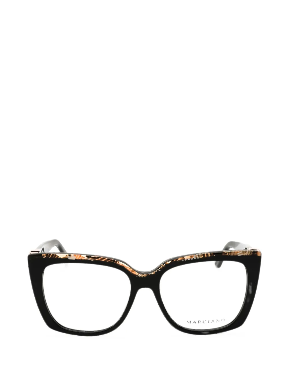 MARCIANO by GUESS tortoiseshell-effect cat-eye frame glasses
