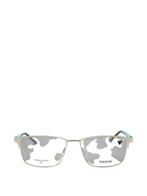 Flexon rectangle-frame glasses