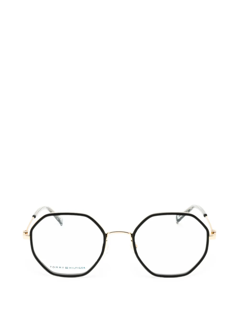 Tommy Hilfiger geometric-frame glasses - Nero