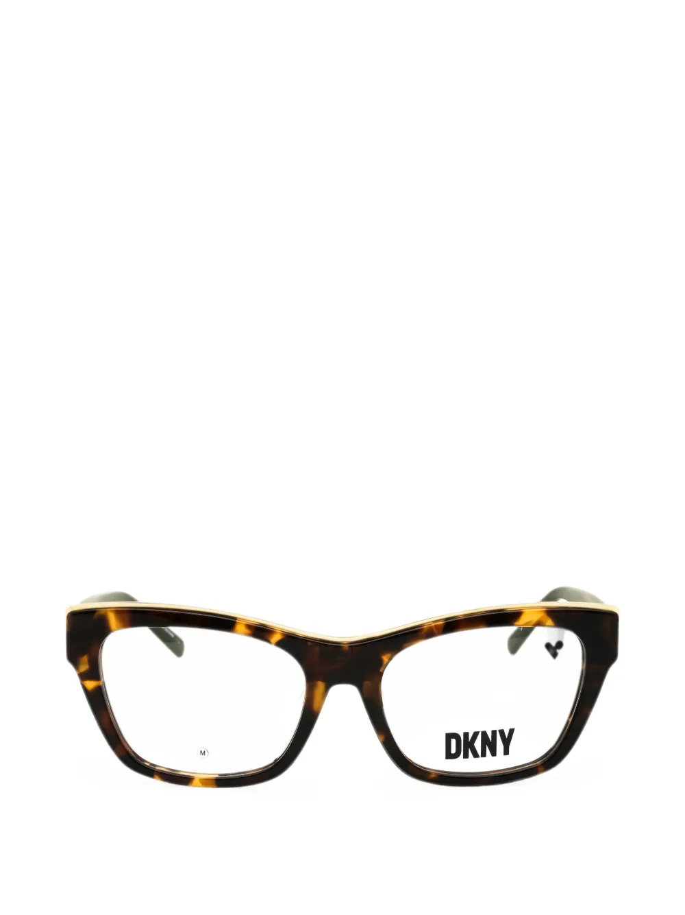 DKNY tortoiseshell-effect cat-eye glasses · 54