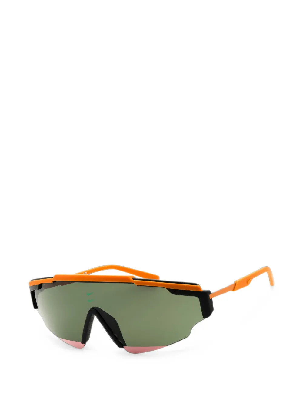 Nike Marquee Edge geometric-frame sunglasses Oranje