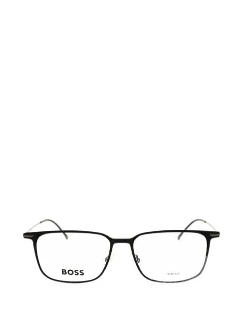 BOSS rectangle-frame glasses