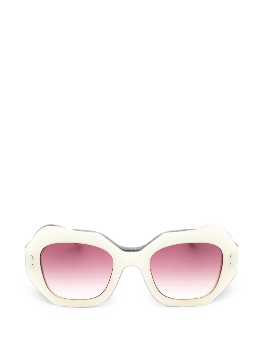 Isabel Marant Eyewear Square-frame Sunglasses In White