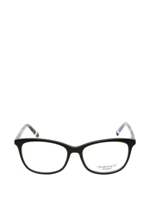 Gant rectangle-frame glasses