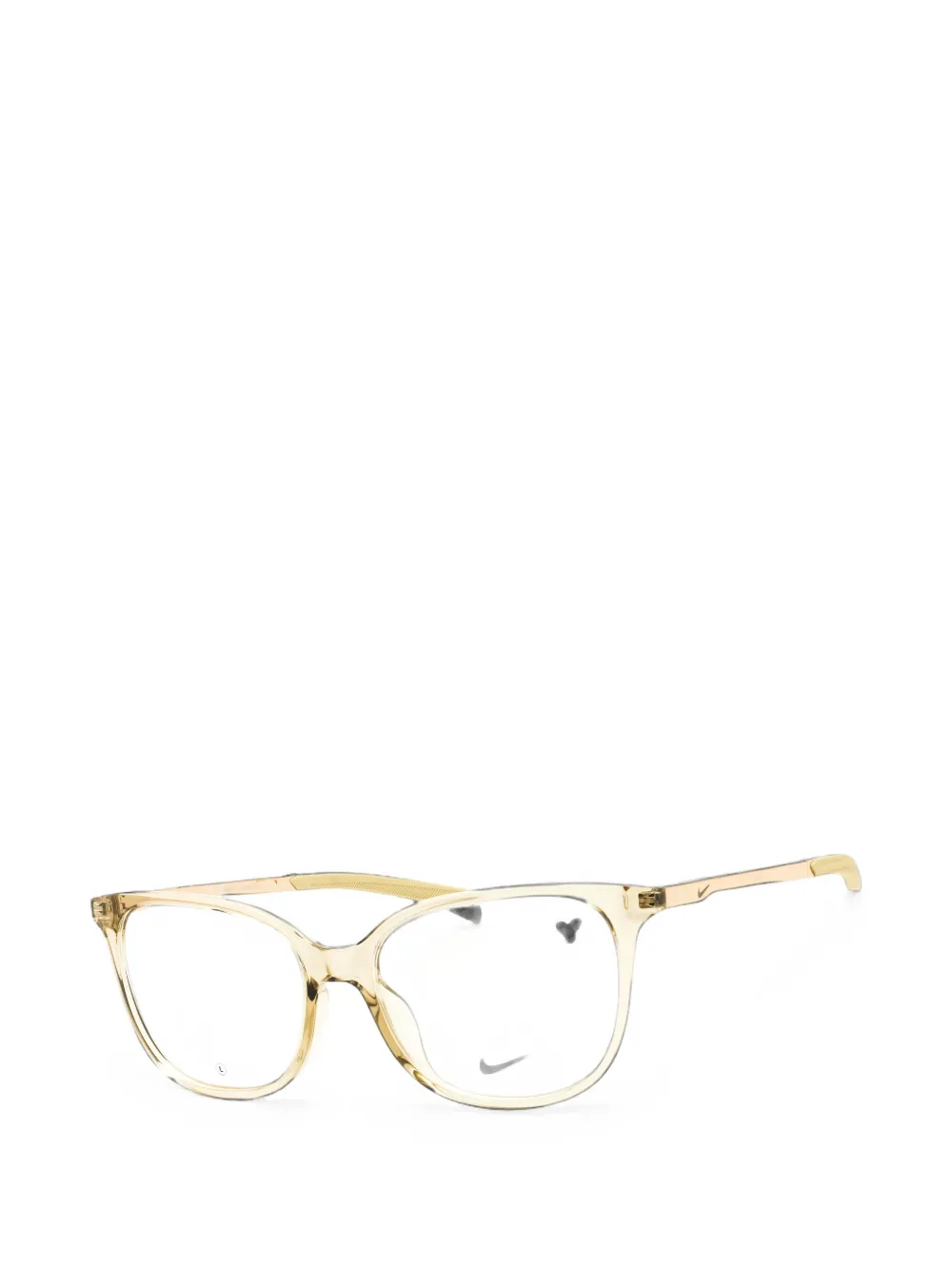 Nike square-frame glasses Goud