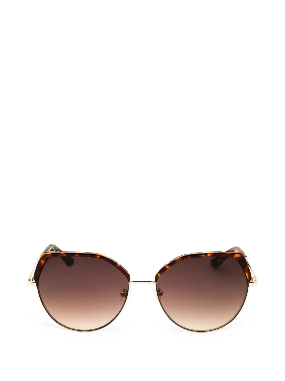 GUESS USA cat-eye tortoiseshell-effect sunglasses - Oro