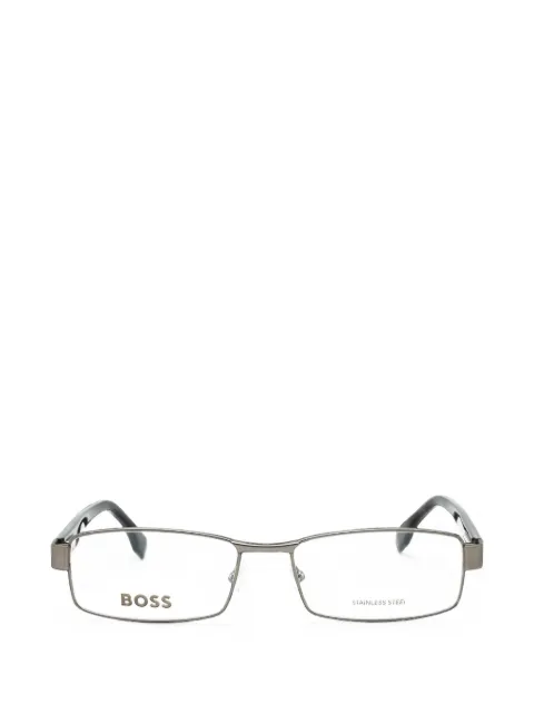 BOSS rectangle-frame glasses