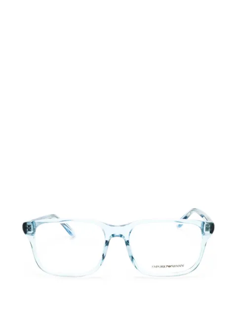 Emporio Armani rectangle-frame glasses