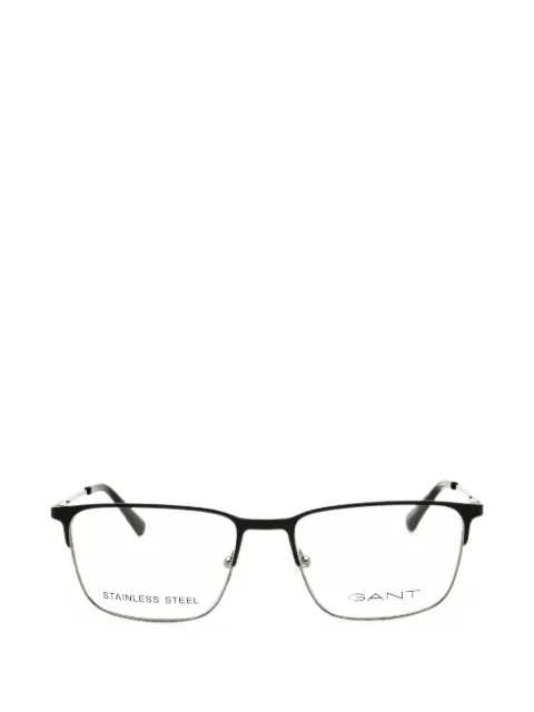 Gant rectangle-frame glasses