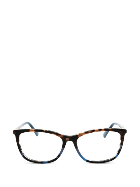 Gant tortoiseshell-effect rectangle-frame glasses