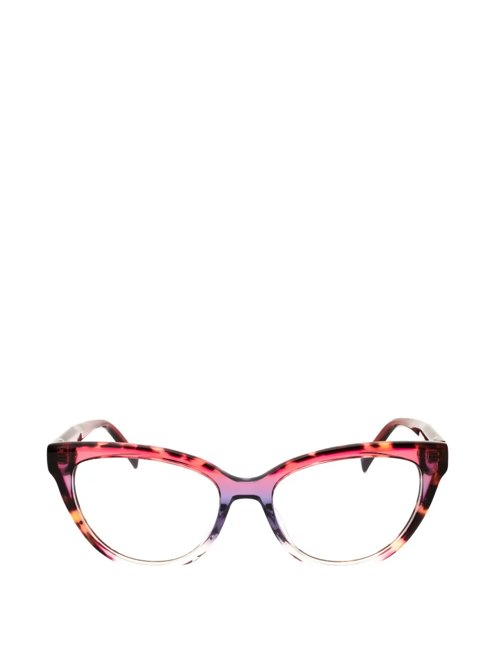 MISSONI EYEWEAR tortoiseshell-effect cat-eye glasses