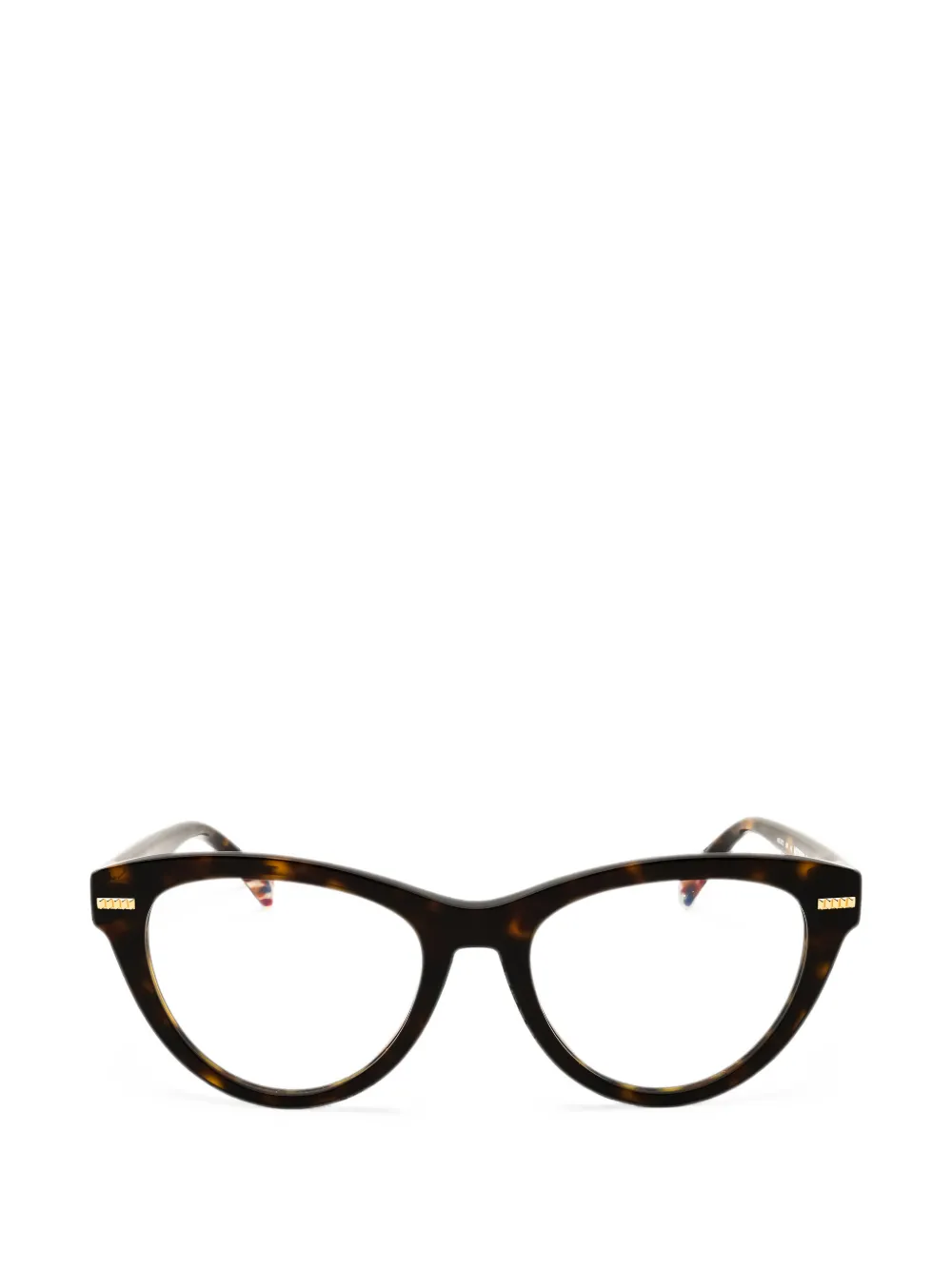 MISSONI EYEWEAR cat-eye tortoiseshell-effect glasses