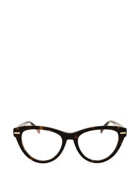 MISSONI EYEWEAR cat-eye tortoiseshell-effect glasses