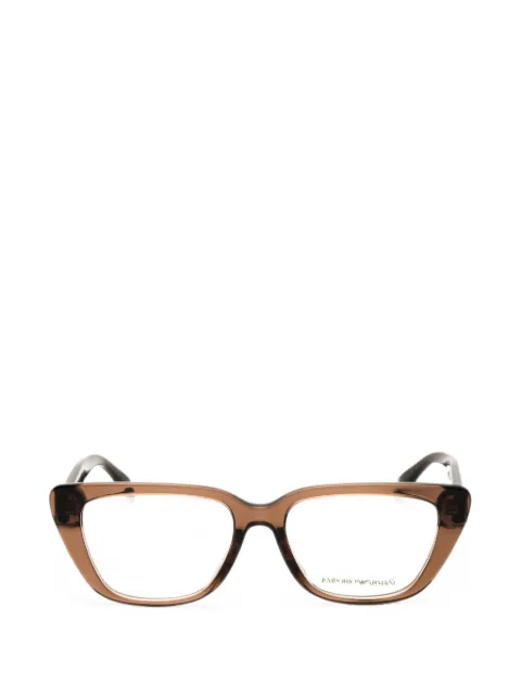 Emporio Armani cat-eye frame glasses