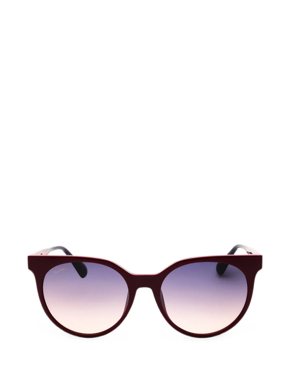 Max & Co Round-frame Sunglasses In Red